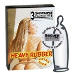 Heavy-Rubber kondomer 3 stk