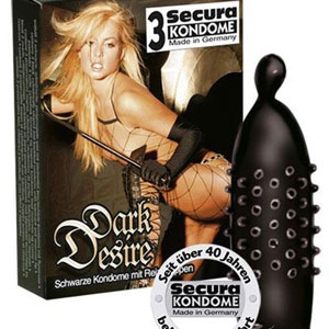 Secura Dark Desire 3 stk