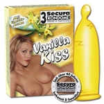 Secura Vanilla Kiss 3 stk