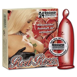 Secura Red Roses 24 stk 