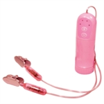 Vibrator-brystklemmer Bad Kitty