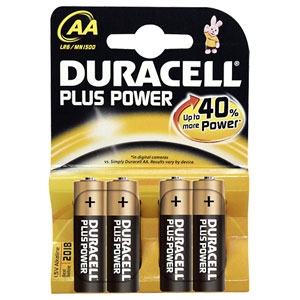 Duracell AA 4 stk