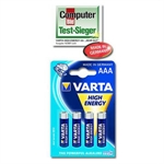 4 AAA Varta Batterier