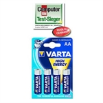 4 AA Varta Batterier